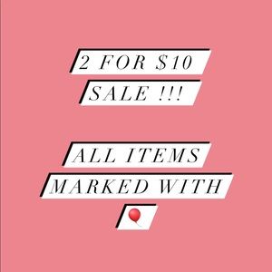 Closet Clearout Sale!